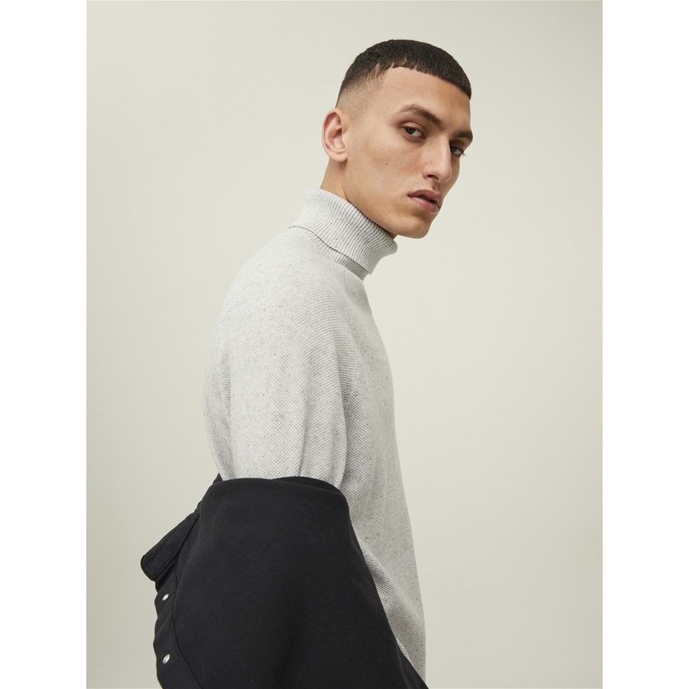 Erkek Boğazlı Kazak JJEHILL KNIT ROLL NECK NOOS