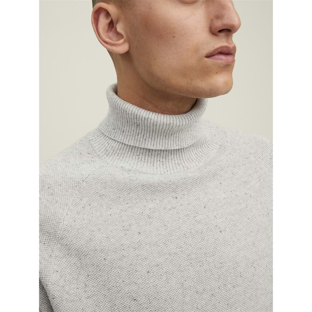 Erkek Boğazlı Kazak JJEHILL KNIT ROLL NECK NOOS