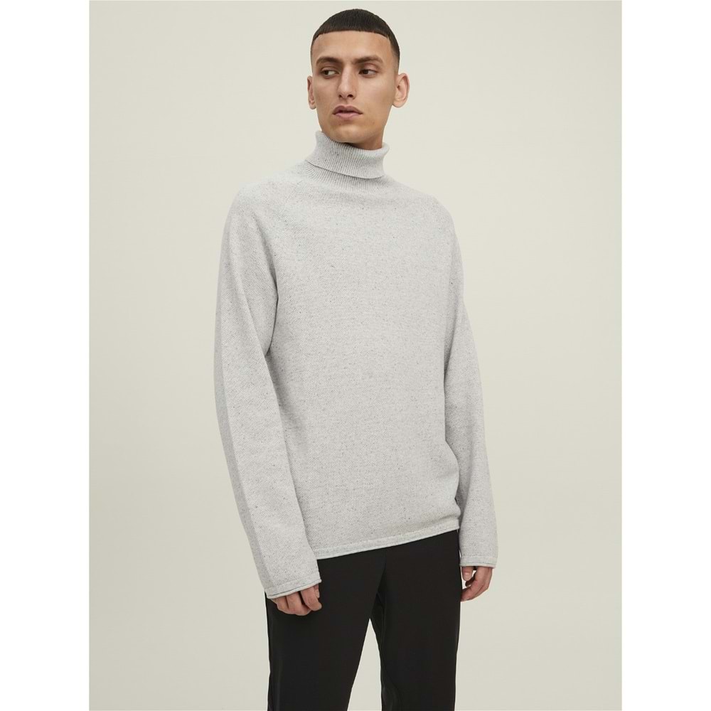 Erkek Boğazlı Kazak JJEHILL KNIT ROLL NECK NOOS